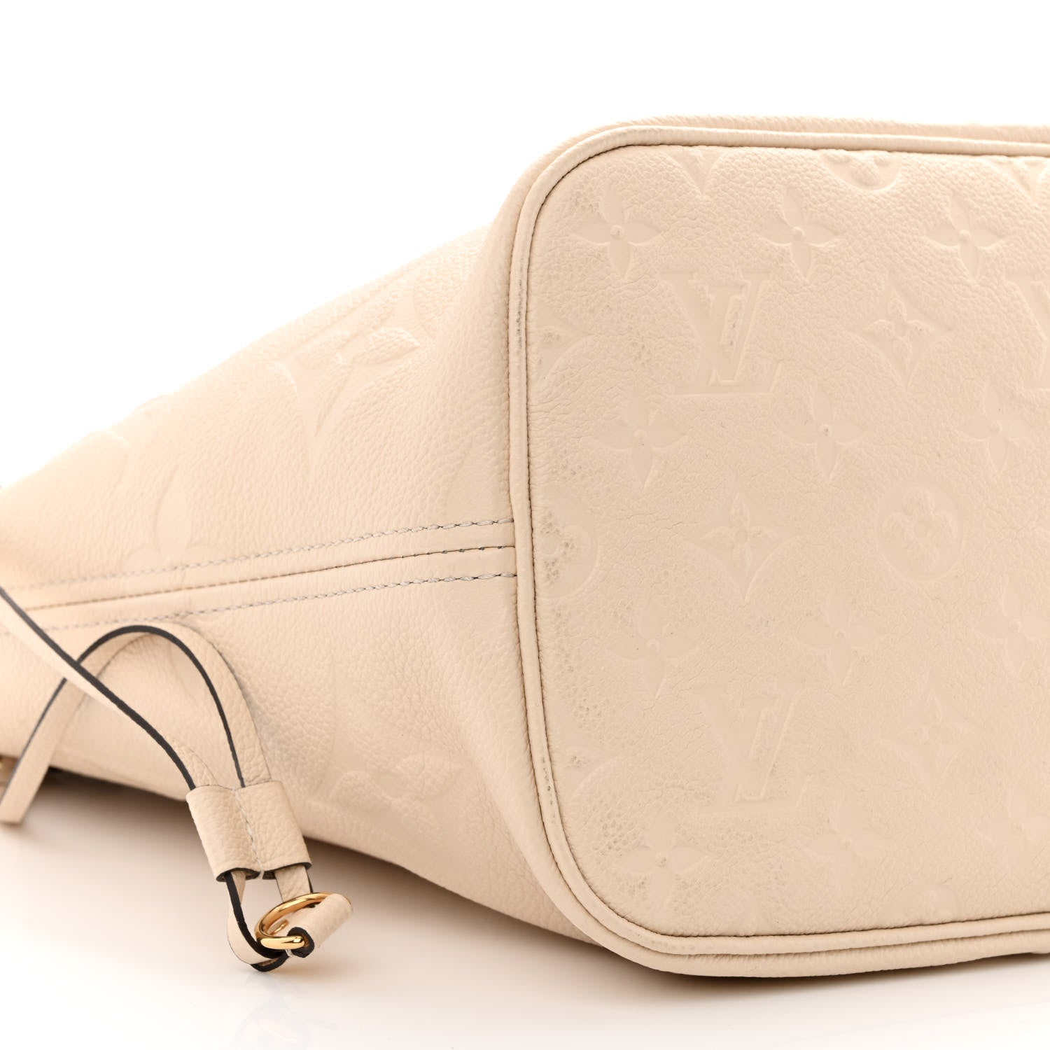 Louis Vuitton Empreinte Monogram Giant Neverfull MM Cream 10 of 12