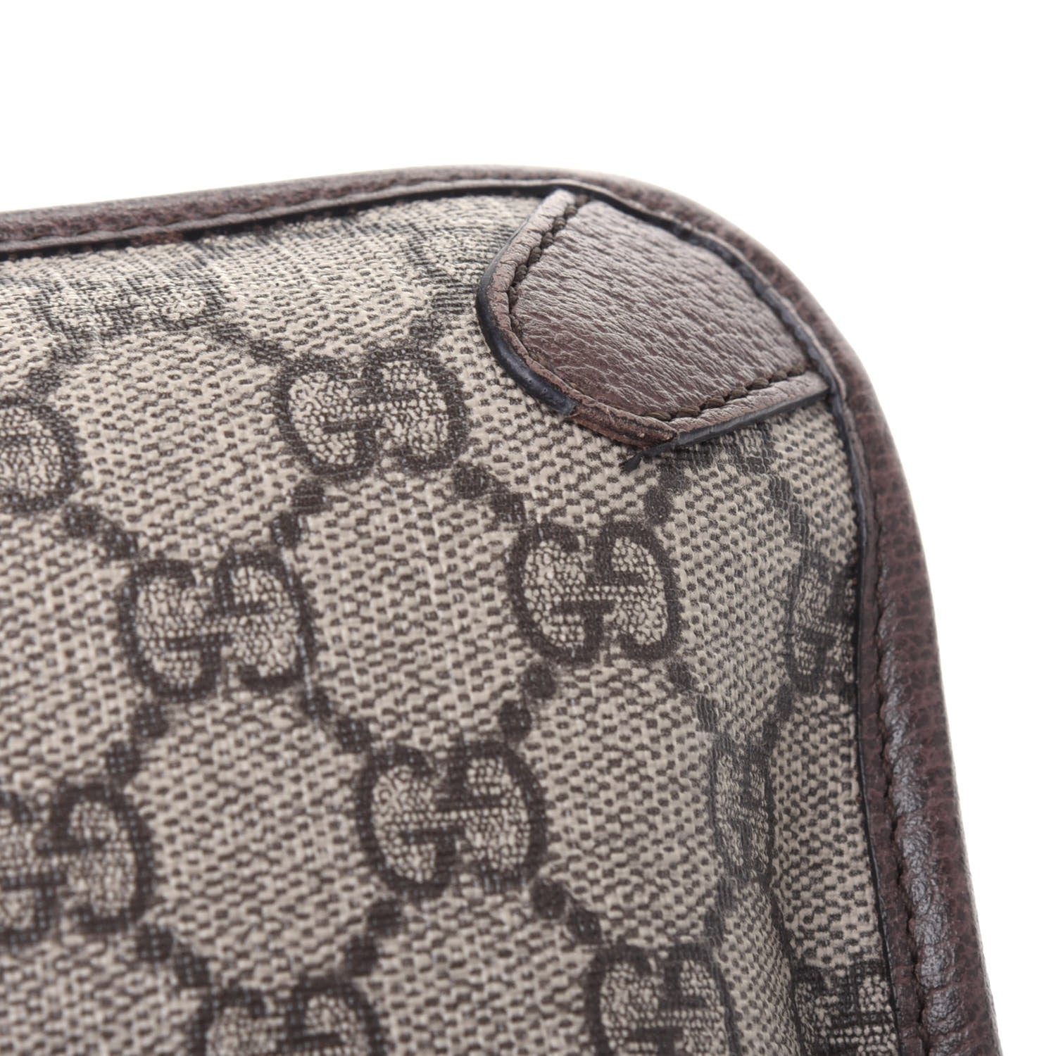 Gucci GG Supreme Monogram Neo Vintage Web Belt Bag Brown 17 of 22