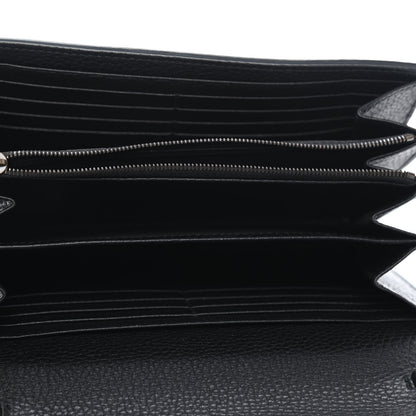 Gucci Calfskin GG Marmont Chain Wallet Black 4 of 4
