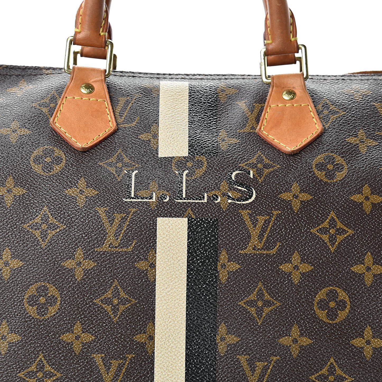 Monogram My LV Heritage Speedy 35 Ivory Black
