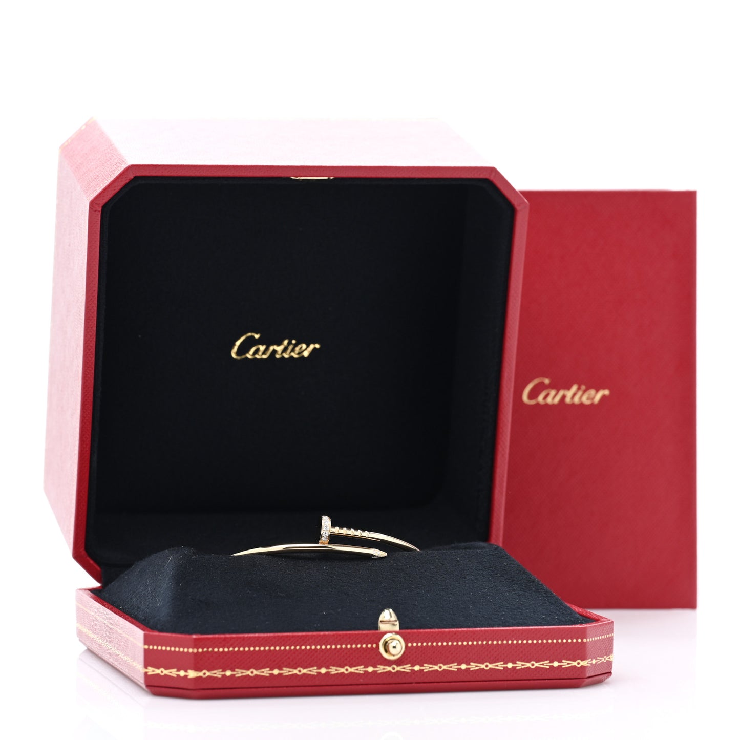 18K Yellow Gold Diamond Small Juste Un Clou Bracelet 15