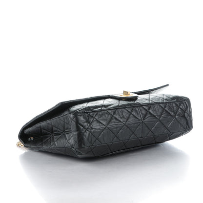 Chanel Aged Calfskin Quilted 2.55 Reissue 228 Flap Black 4 of 8