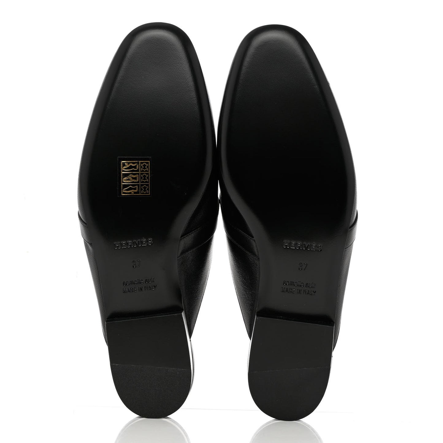 Goatskin Oz Mules 37 Black