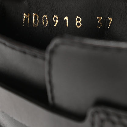 Christian Dior Calfskin Diorsaddle Boots 37 Black 10 of 16
