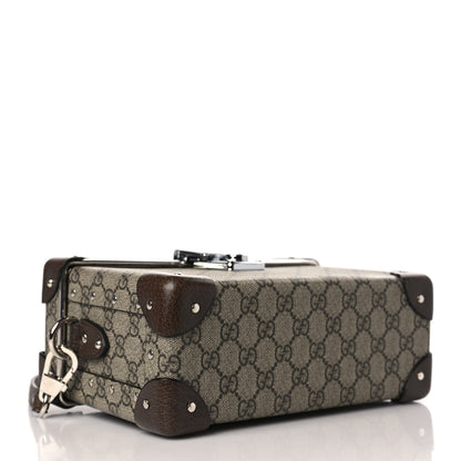 Gucci GG Supreme Monogram Globe-Trotter Beauty Case Brown 5 of 9