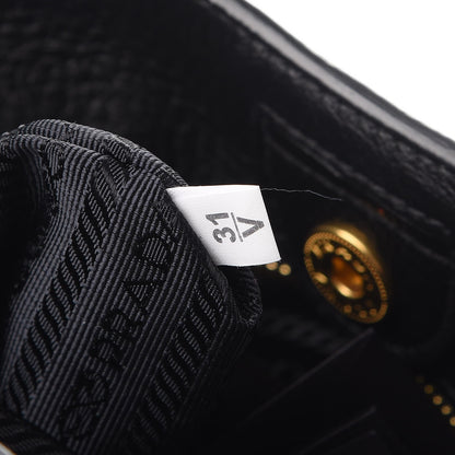 Prada Vitello Daino Tote Nero Black 8 of 8