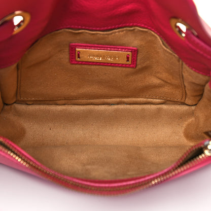 Jimmy Choo Grainy Pebbled Calfskin Rebel Crossbody Bag Pink 4 of 9