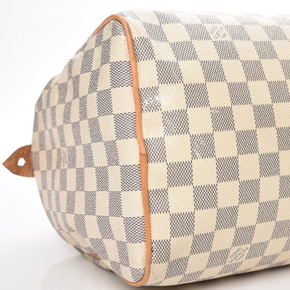 Louis Vuitton Damier Azur Speedy 30 14 of 17
