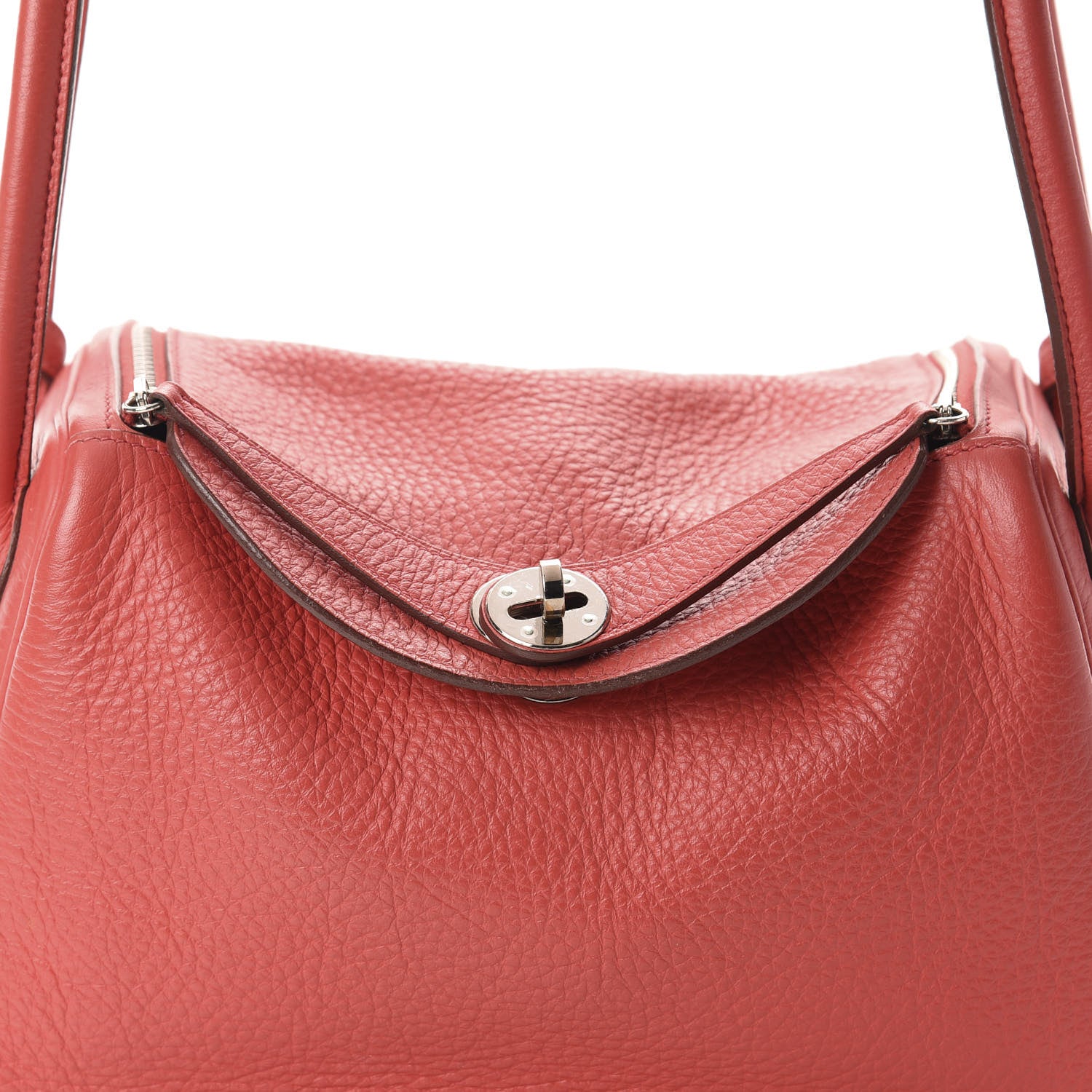 Hermes Taurillon Clemence Lindy 26 Bougainvillea 15 of 15