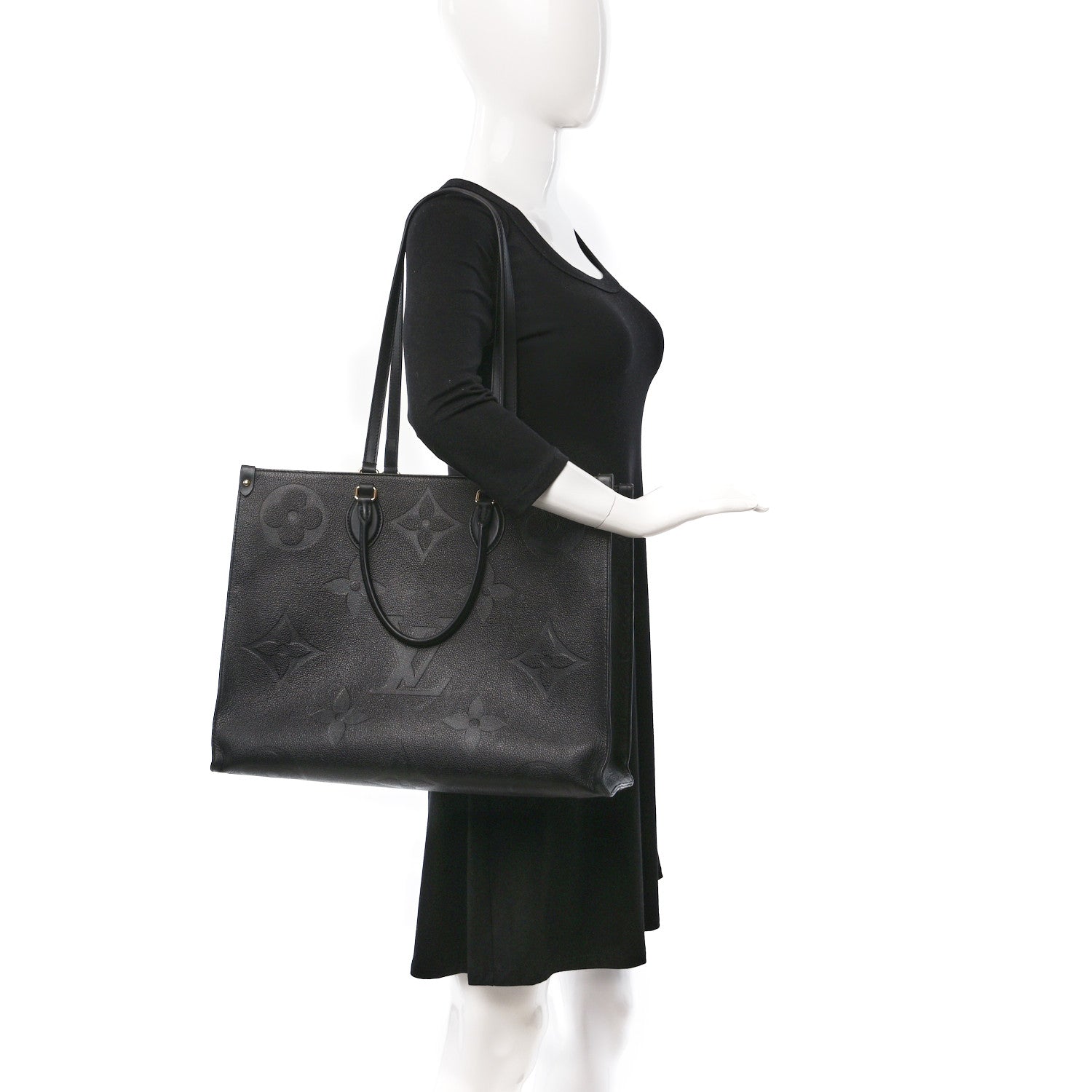 Louis Vuitton Empreinte Monogram Giant Onthego GM Black 2 of 14