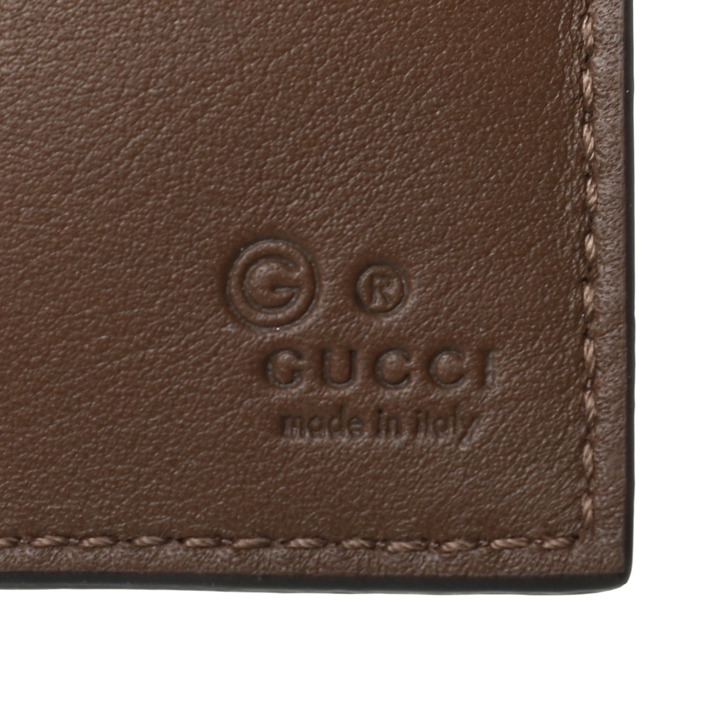 Microguccissima Bi-Fold Money Clip Wallet Acero