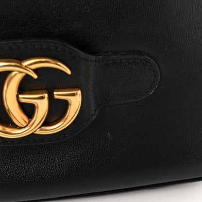 Gucci New Sakai Calfskin Lux Small Dahlia Messenger Shoulder Bag Black 13 of 14