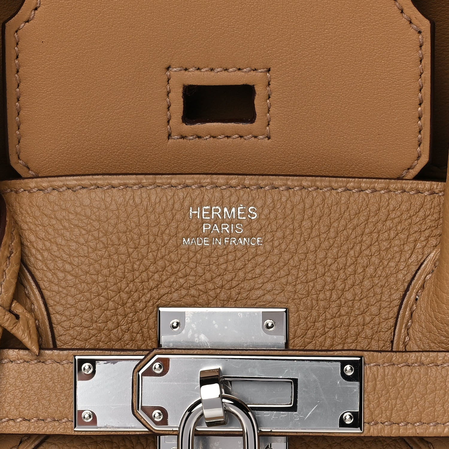 Hermes Togo Swift Canvas 3 in 1 Birkin 30 Biscuit 9 of 13