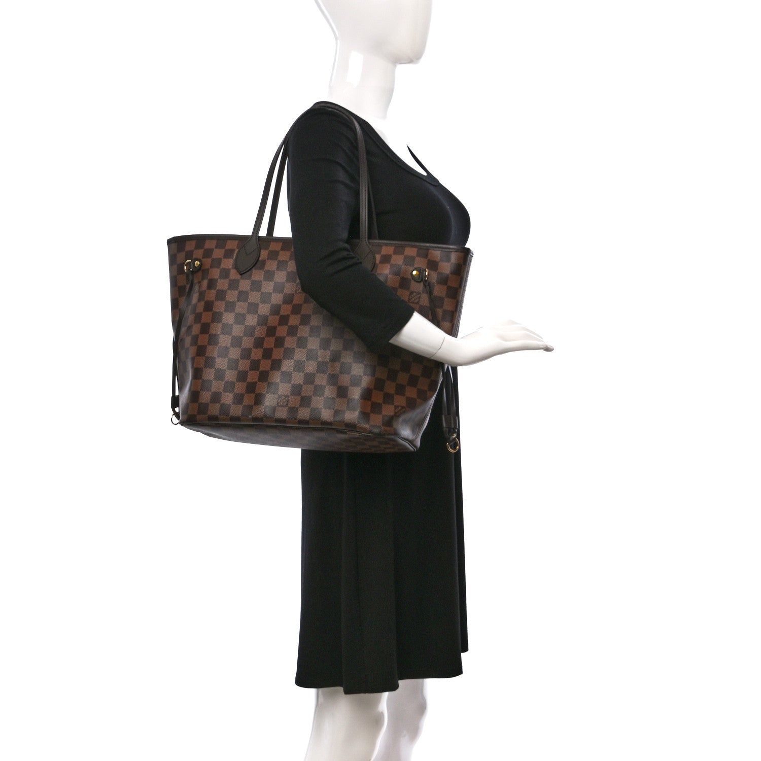 Louis Vuitton Damier Ebene Neo Neverfull MM 2 of 10