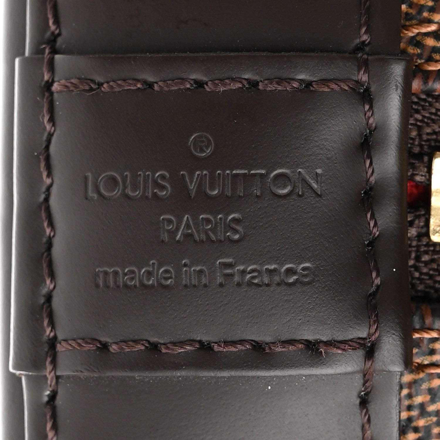 Louis Vuitton Damier Ebene Alma BB 6 of 10