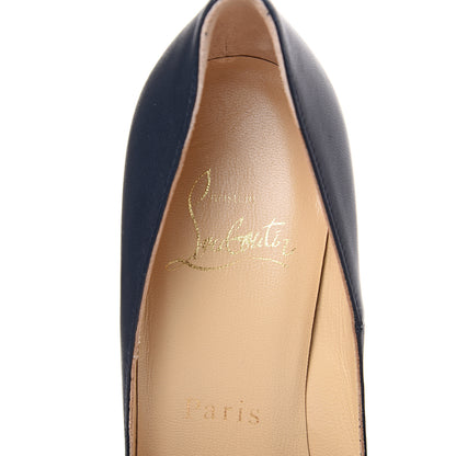 Christian Louboutin Lambskin So Kate 120 Pumps 36 Navy 7 of 10
