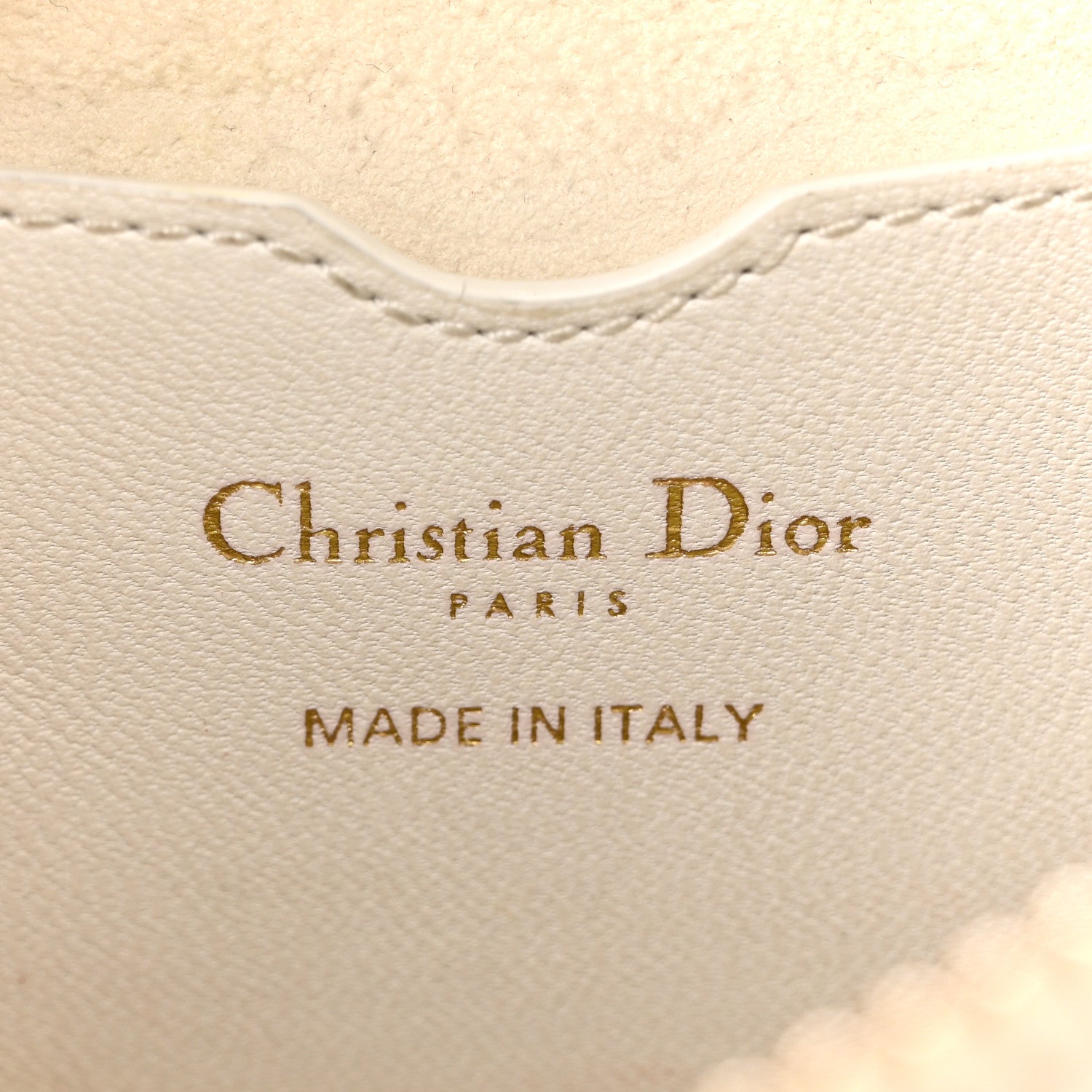Christian Dior Lambskin Cannage Small Dior Vibe Hobo Bag White 6 of 17