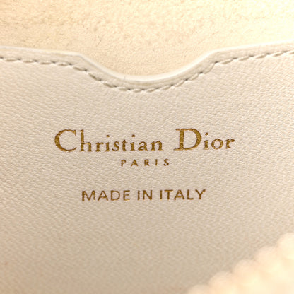Christian Dior Lambskin Cannage Small Dior Vibe Hobo Bag White 6 of 17