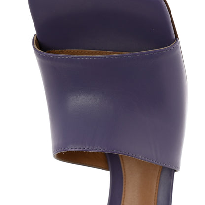 Bottega Veneta Lambskin Stretch Mule Sandals 37 Lavender 9 of 9