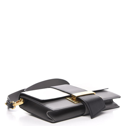 Prada City Calf Ribbon Bag Black Marmo Bianco 5 of 10