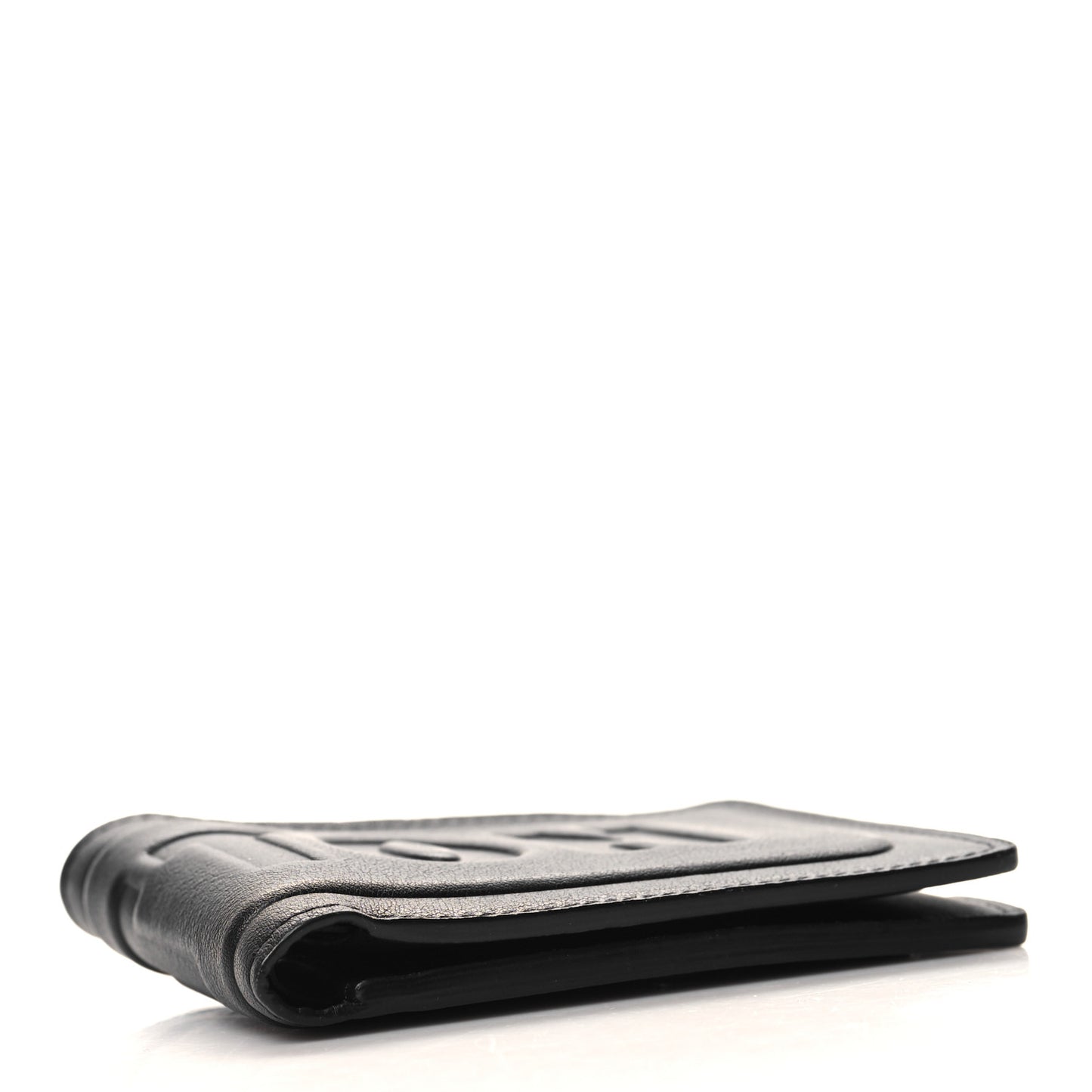 LOUIS VUITTON Cuir Bi-Fold Wallet Dark Infinity