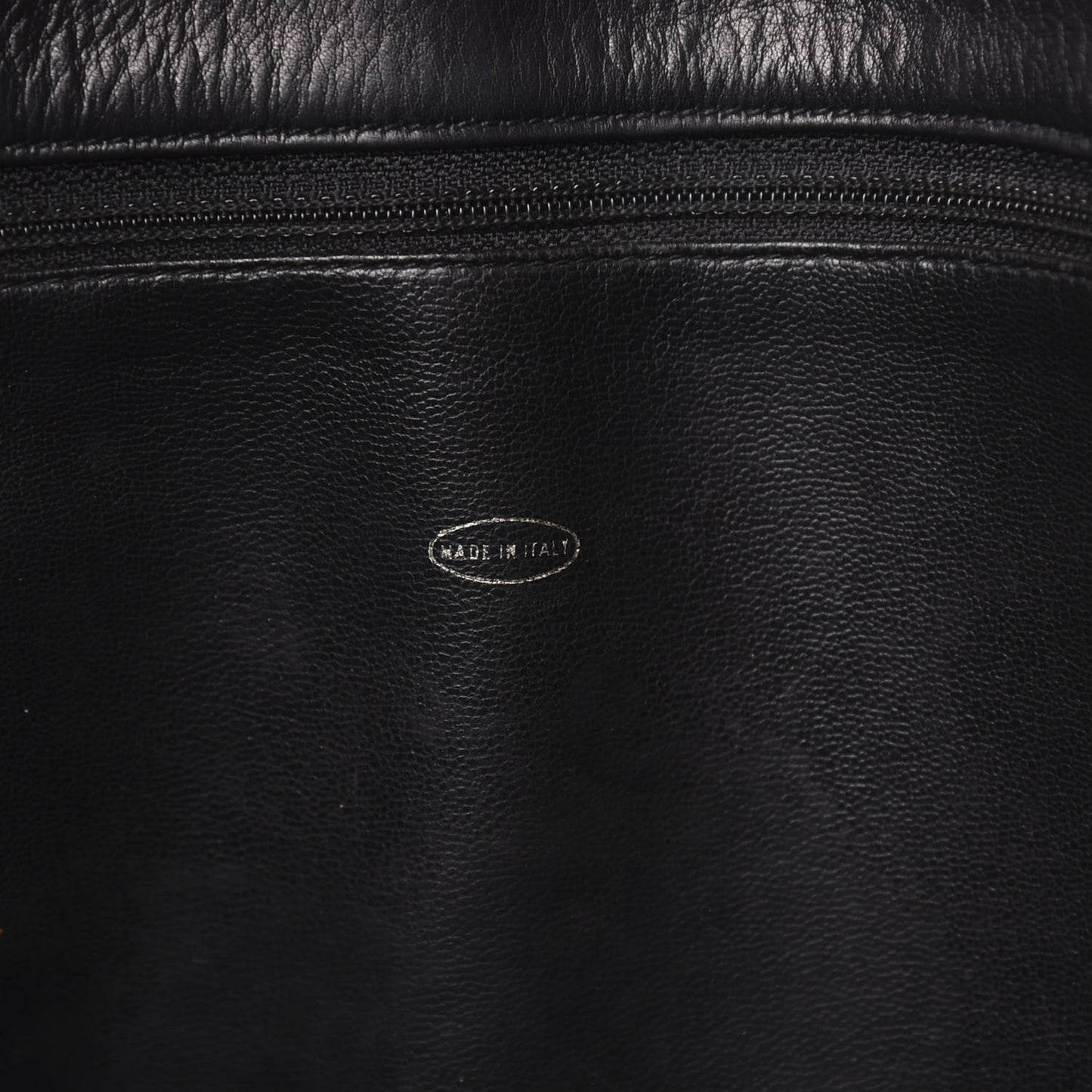 Lambskin Quilted Shoulder Bag Black