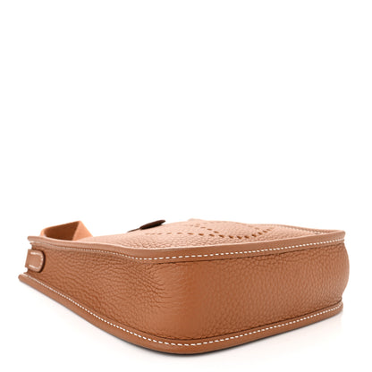Hermes Taurillon Clemence Evelyne TPM Gold 4 of 10