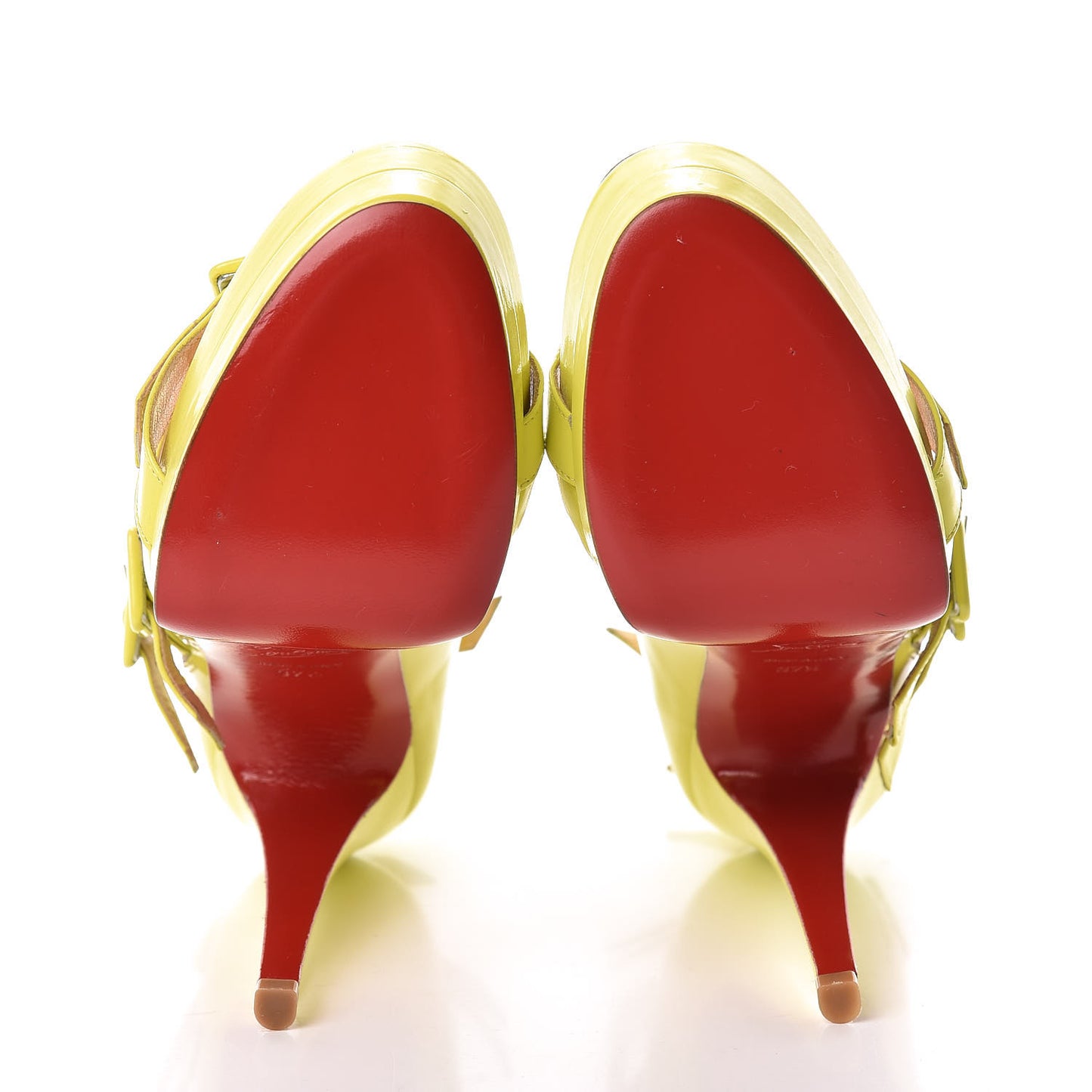 Patent Differa 140 Platform Sandals 37.5 Souffre