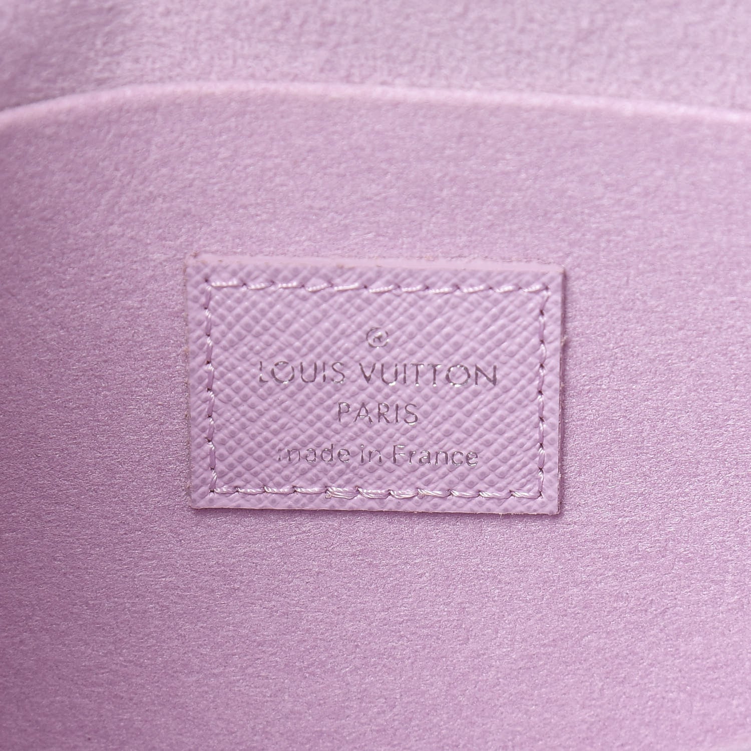 Louis Vuitton Epi Tropical Pochette Felicie Blue Rose 8 of 14