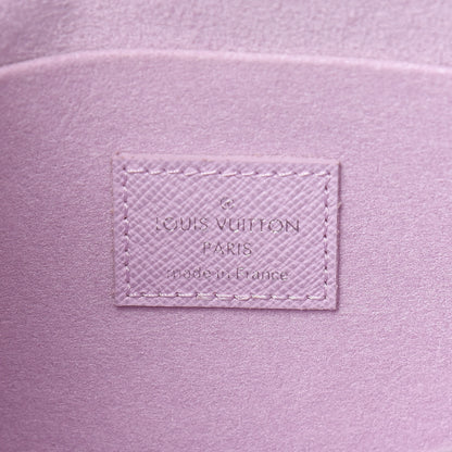 Louis Vuitton Epi Tropical Pochette Felicie Blue Rose 8 of 14