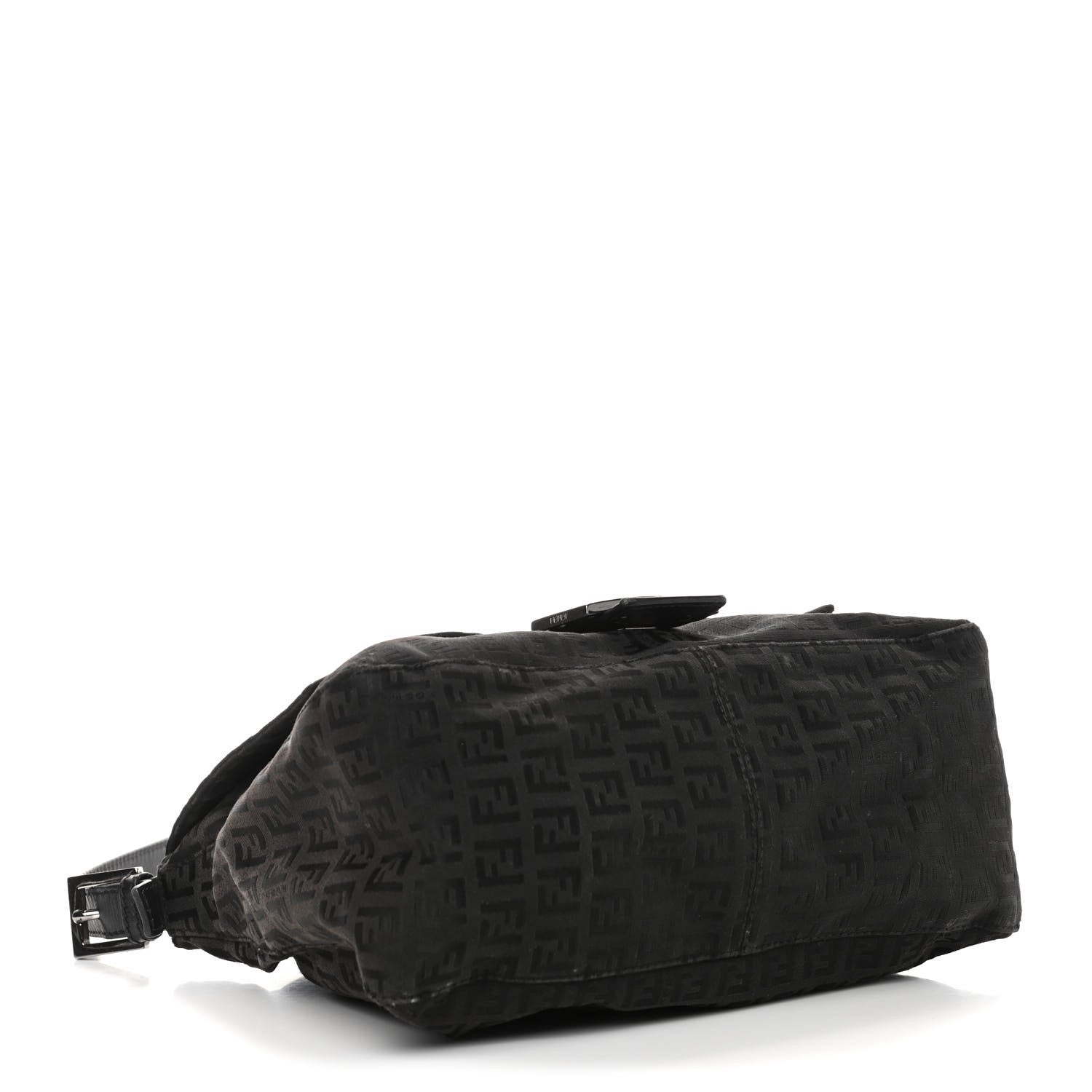 Fendi Zucchino Mama Baguette Black 3 of 9