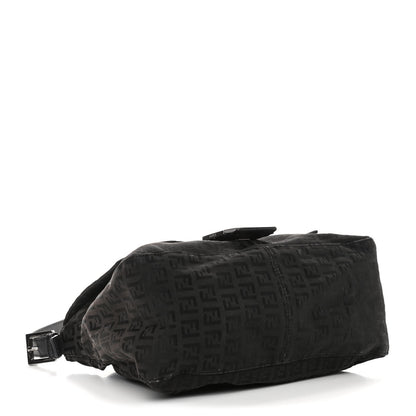 Fendi Zucchino Mama Baguette Black 3 of 9