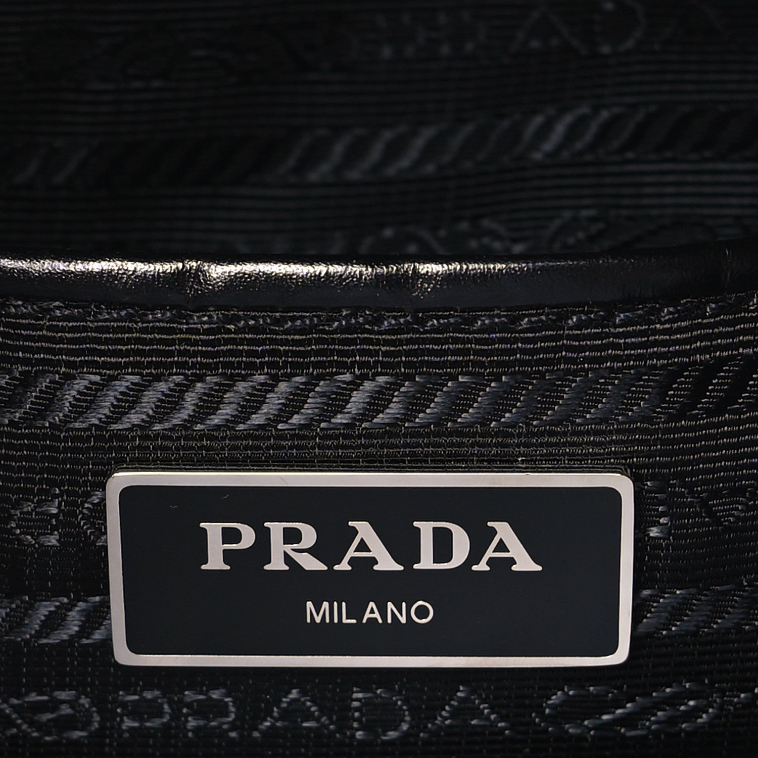 Prada Tessuto Nylon Camouflage Tote Royal Blue 6 of 10