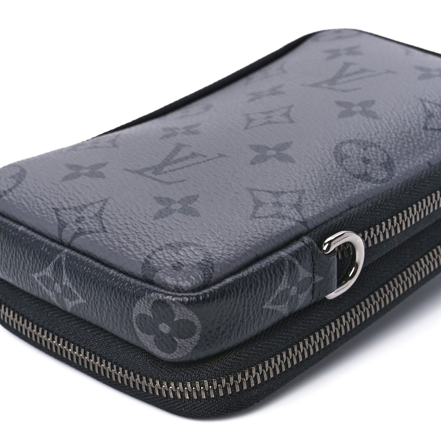 Monogram Eclipse Reverse Double Phone Pouch