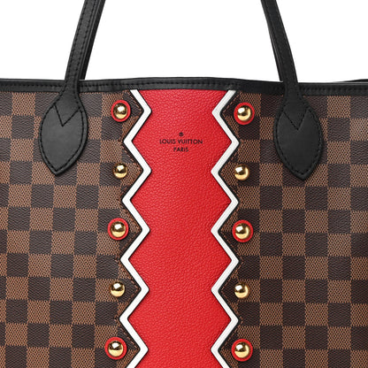 Louis Vuitton Damier Ebene Karakoram Neverfull MM 9 of 12