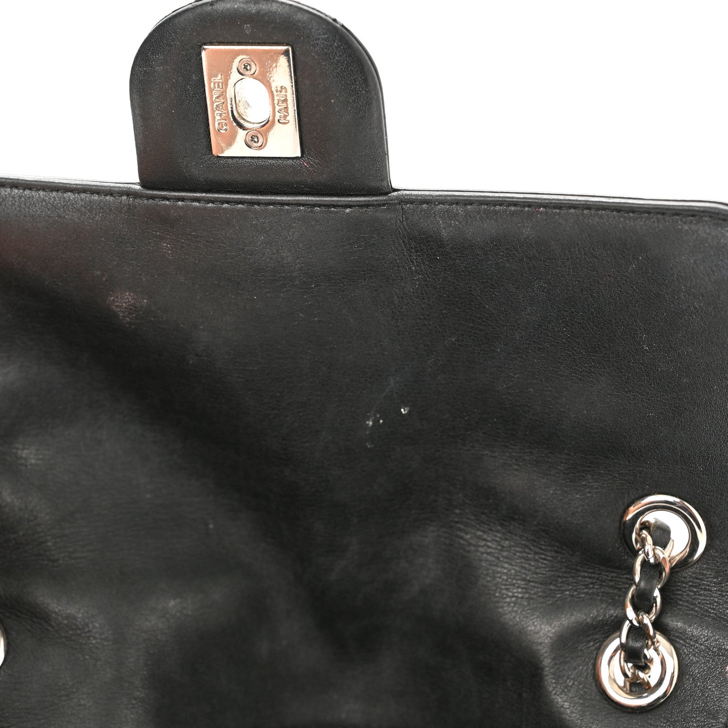 Chanel Patent Quilted Small Coco Shine Flap Black 11 of 12