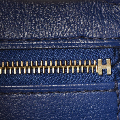 Hermes Taurillon Novillo Birkin 25 Bleu Saphir 18 of 34