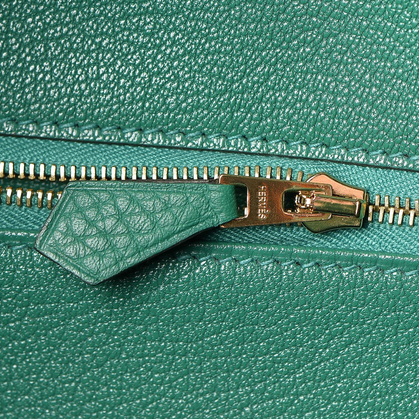 Taurillon Clemence Birkin 35 Vert Vertigo