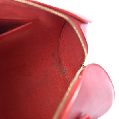 Louis Vuitton Epi Soufflot Castillan Red 15 of 27