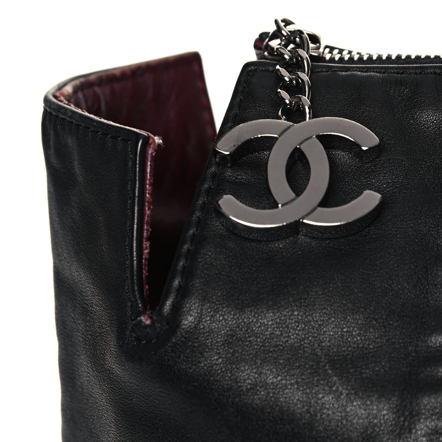 Chanel Smooth Calfskin Luxe Ligne Tote Black 14 of 14