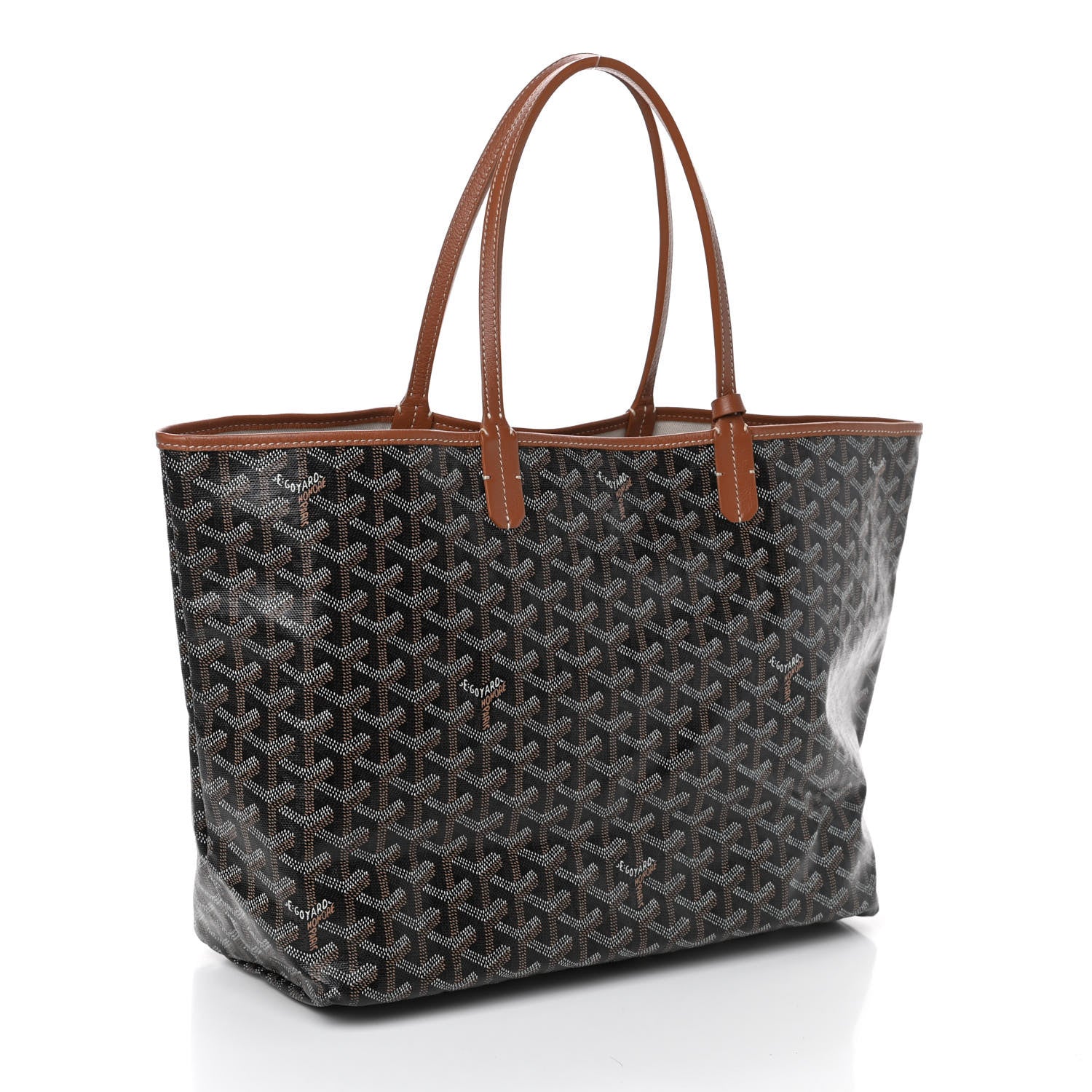Goyard Goyardine Saint Louis PM Black Gold 3 of 8