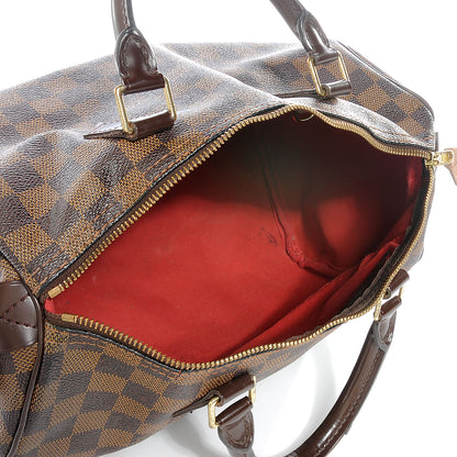Louis Vuitton Damier Ebene Speedy 30 5 of 9