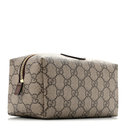 Gucci Soft GG Supreme Monogram Calfskin Medium Ophidia Cosmetic Case Beige Ebony New Acero 3 of 10