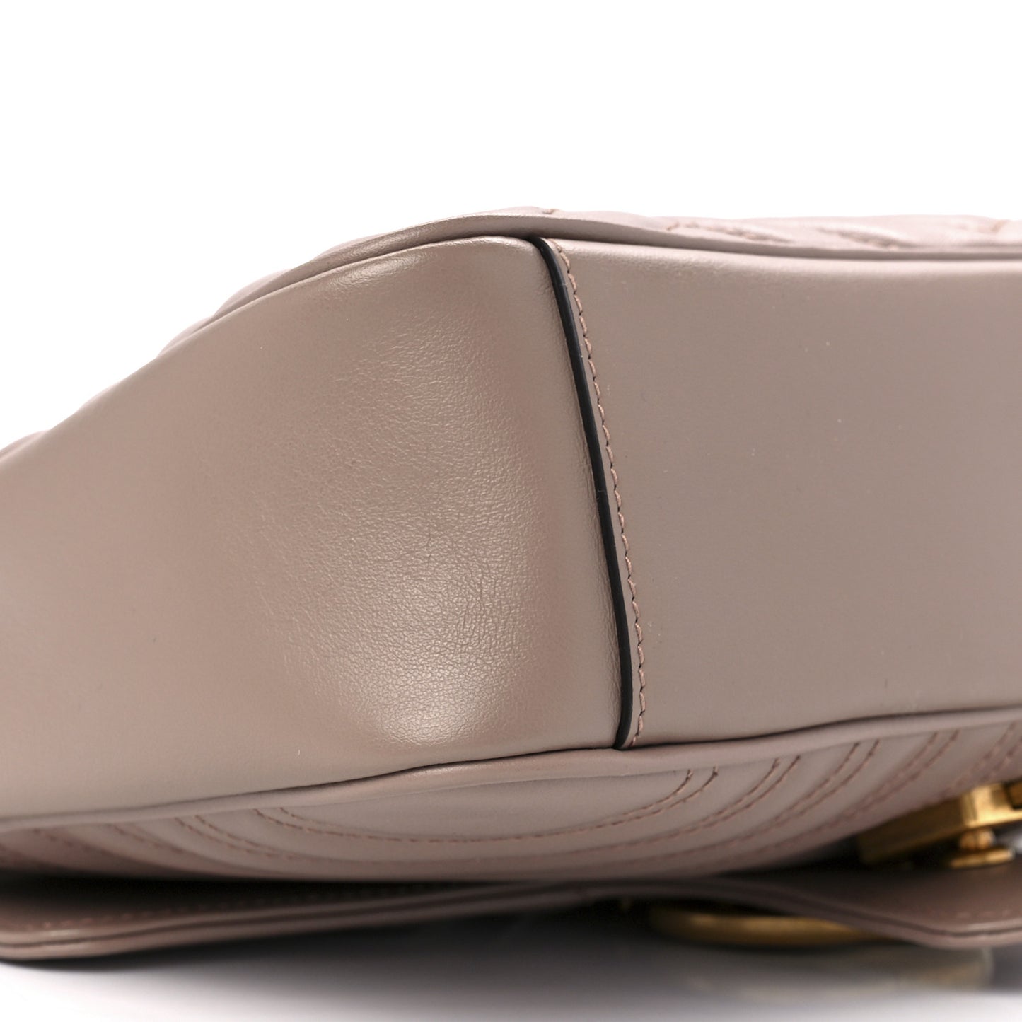 Calfskin Matelasse Small GG Marmont Shoulder Bag Porcelain Rose