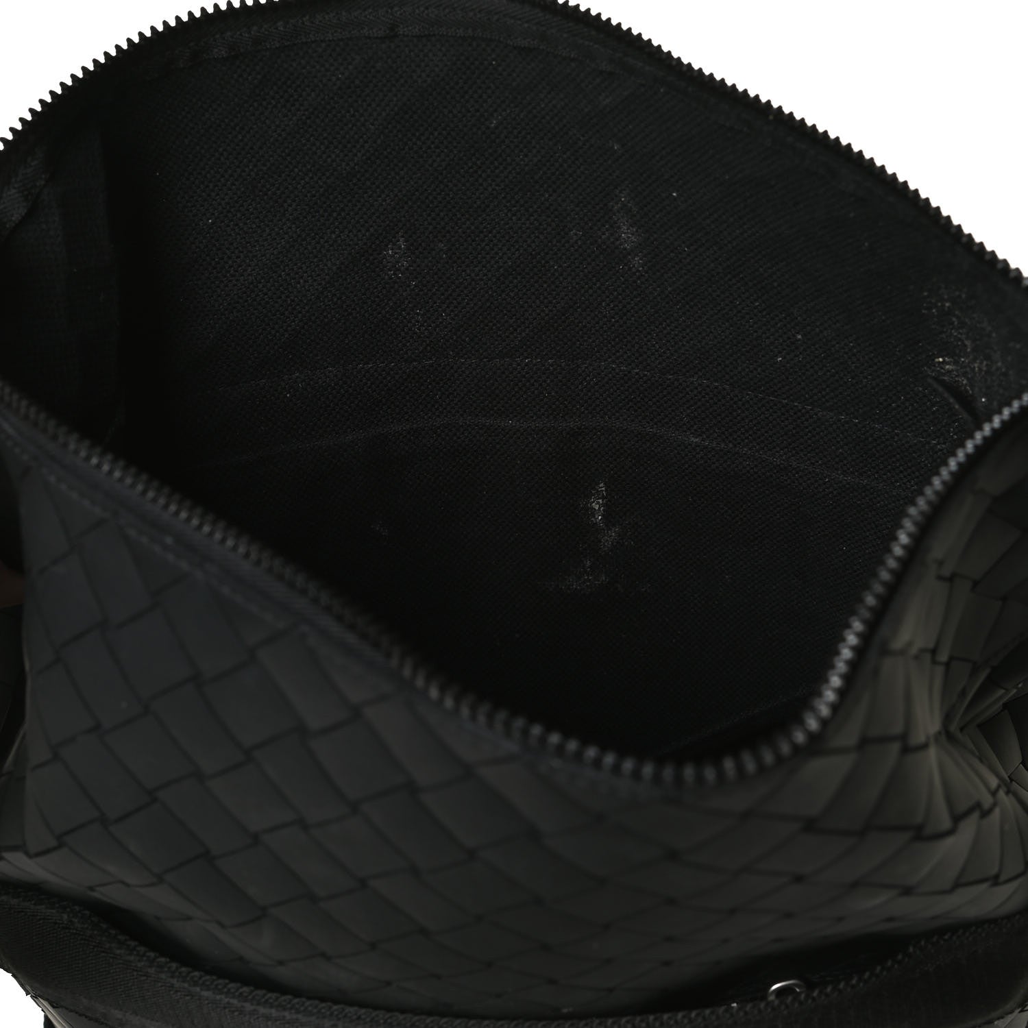 Bottega Veneta Intreccio Rubber Backpack Black 7 of 12