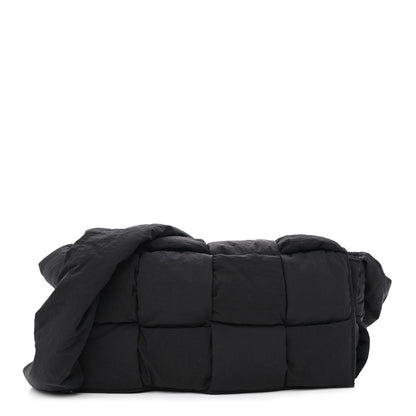 Bottega Veneta Nylon Intrecciato Padded Tech Cassette Bag Black 3 of 11