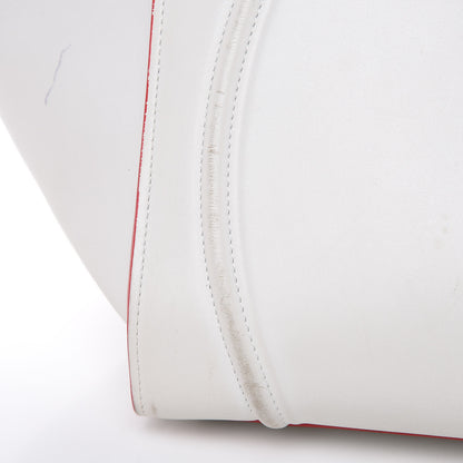 Celine Smooth Calfskin Medium Phantom Luggage White 16 of 26