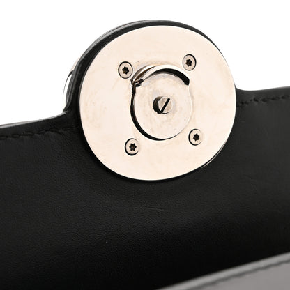 Gucci Senna Calfskin Petite GG Top Handle Shoulder Bag Black 13 of 13