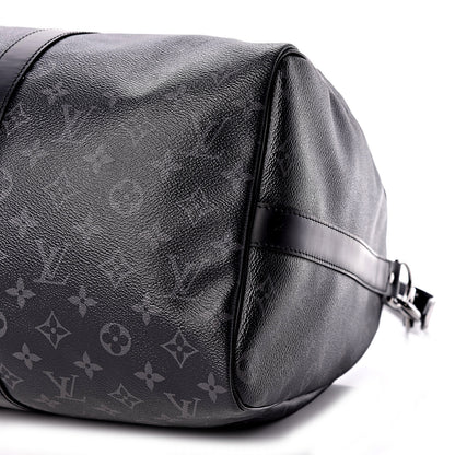 Louis Vuitton Monogram Eclipse Keepall Bandouliere 45 11 of 16