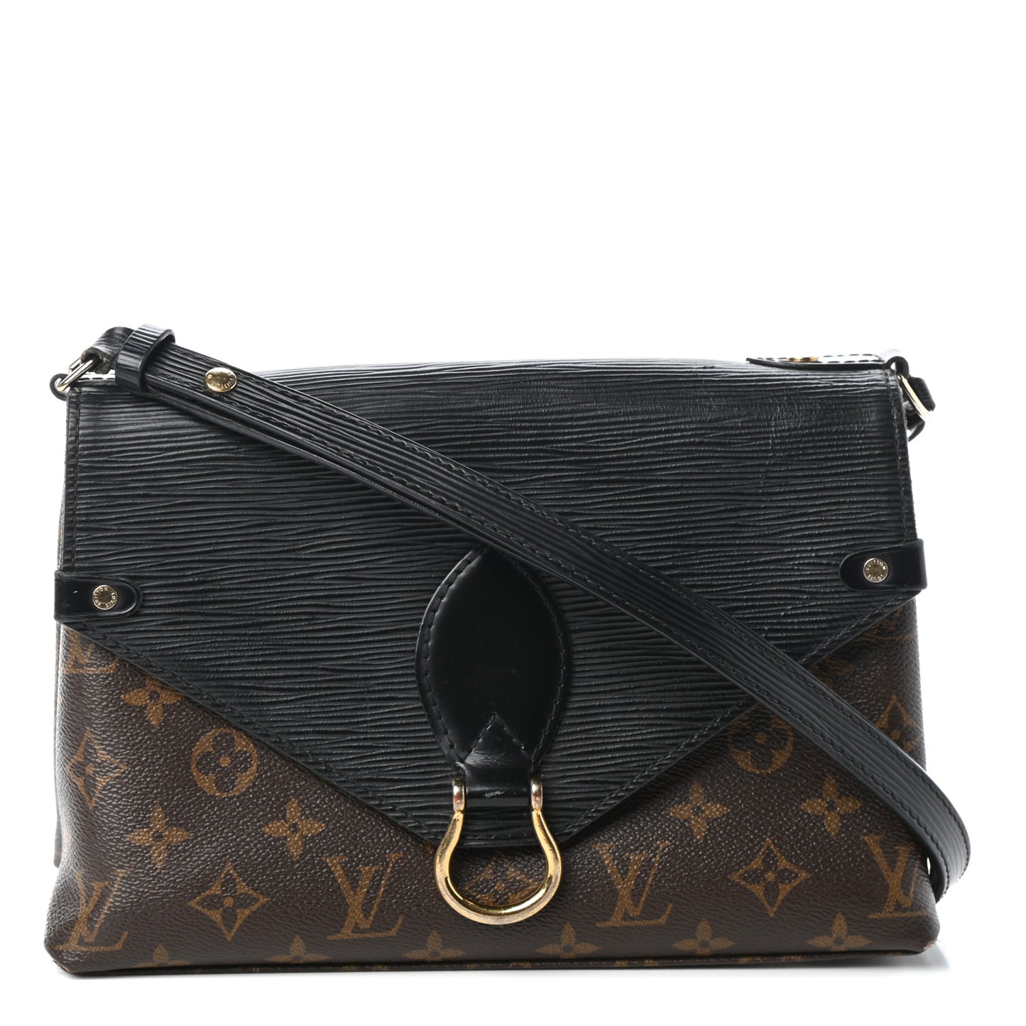 Epi Monogram Saint Michel Black